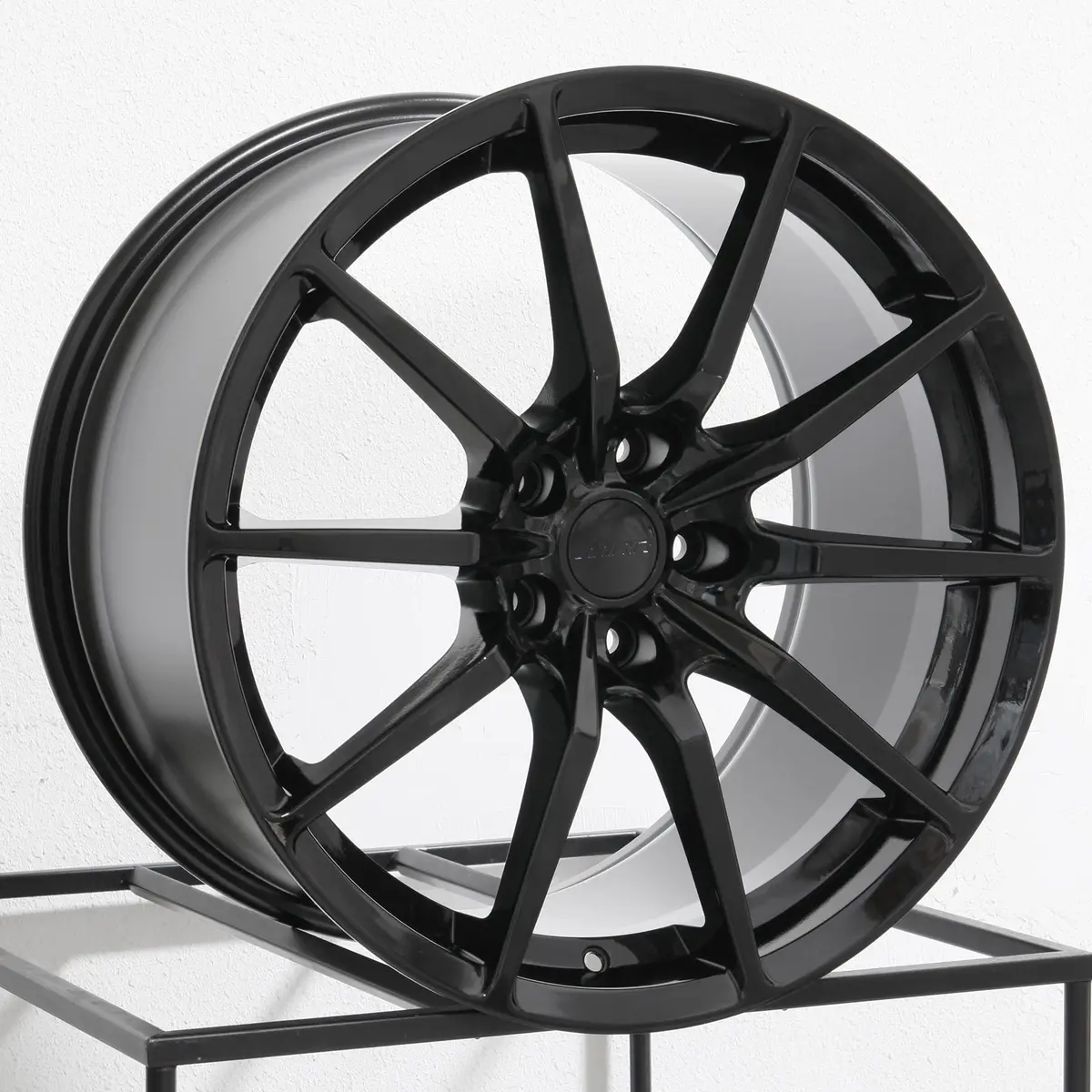 Mrr Wheels M350 Flow Forge Fit Mustang Black 1