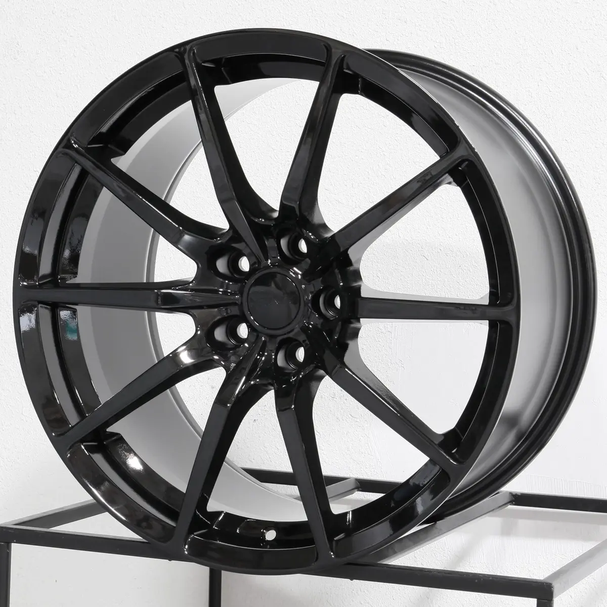 Mrr Wheels M350 Flow Forge Fit Mustang Black 2