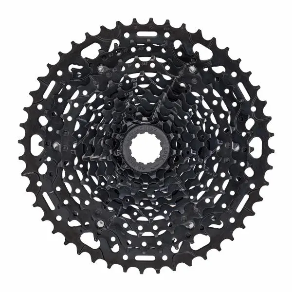Cassette 10 Speed Microshift Advent X Cs-H104 11-48T Steel Black 1