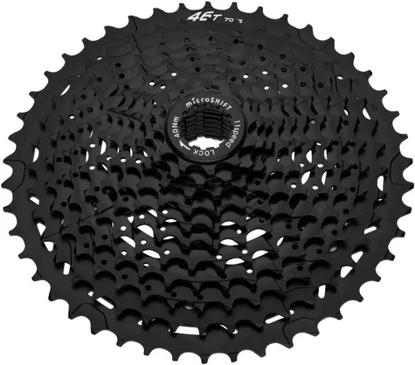 Cassette 11 Speed Microshift Xle 11 Cs-H113 11-46T Steel/Alloy Black 1