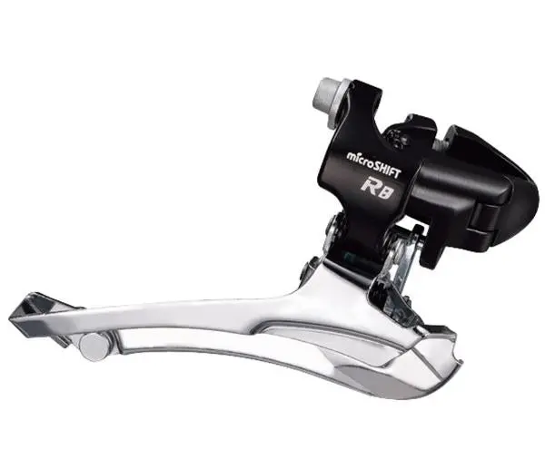 Front Derailleur Microshift R8 Fd-R252 2X8 46-52T Braze-On Mount (Shimano Road) 1