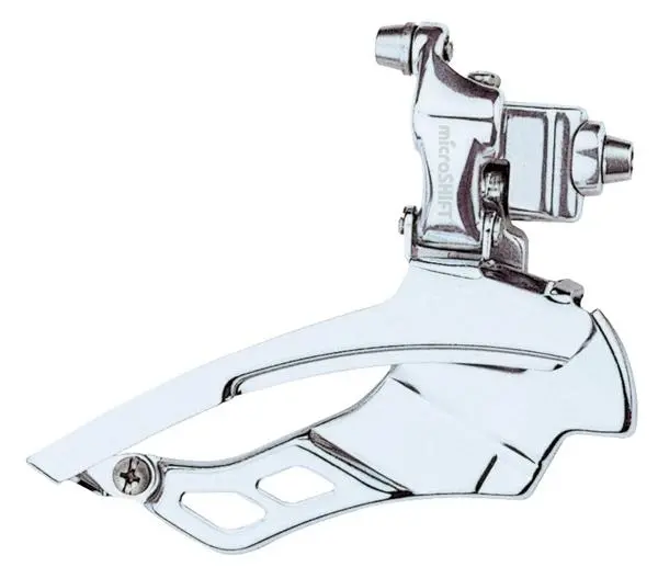 Front Derailleur Microshift R10 Fd-R732 3X10 52-39-30T Clamp Mount Silver 1