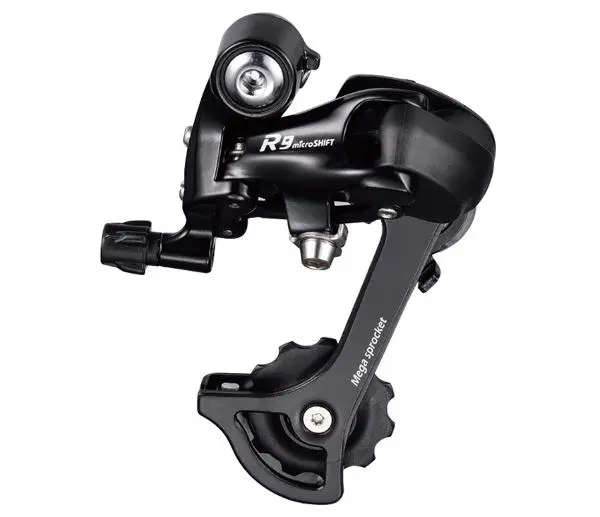 Rear Derailleur Microshift R9 Rd-R43m 2X9/10 Medium Cage 11-34T (Shimano Road) 1