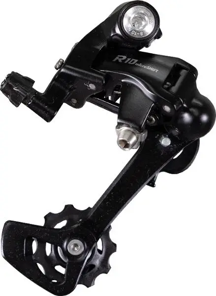 Rear Derailleur Microshift R10 Rd-R47 3X10 Long Cage 11-28T Black (Shimano Road) 1