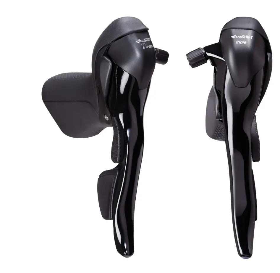 Shifter Microshift Drop Bar Shifter Sb-R373 2X7 Pair (Shimano Road) 1