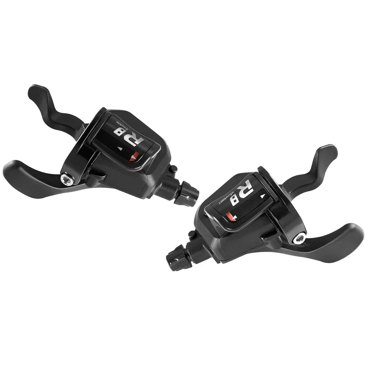 Shifter Microshift Xpress R8 Sl-R758 2X8 Gear Indicator Pair (Shimano Road) 1