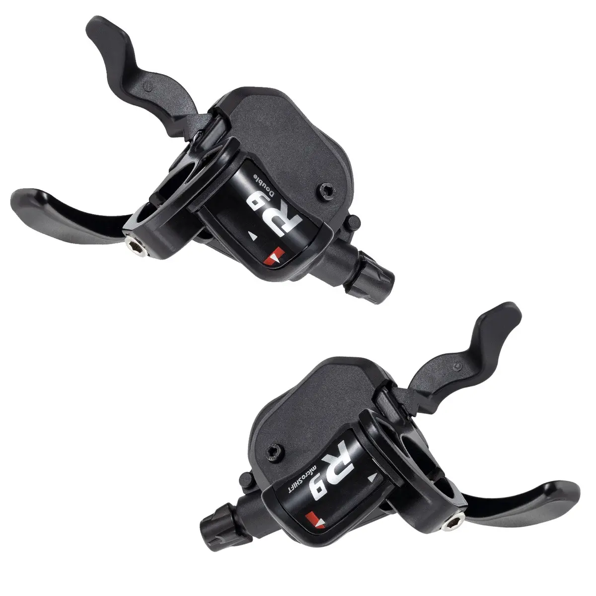 Shifter Microshift Xpress R9 Sl-R769 2X9 Gear Indicator Pair (Shimano Road) 1