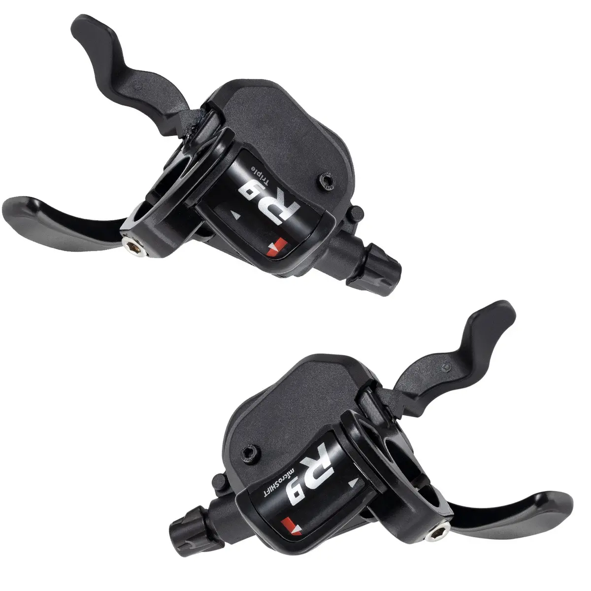 Shifter Microshift Xpress R9 Sl-R769 3X9 Gear Indicator Pair (Shimano Road) 1