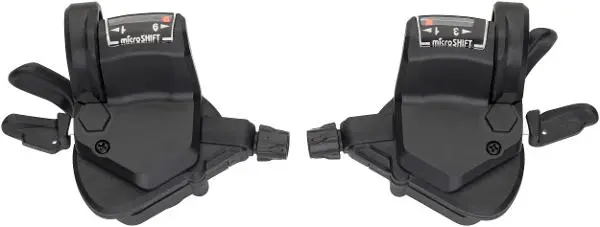 Shifter Microshift Thumb Tap Mezzo Ts39 2X8 Pair (Shimano Mountain) 1
