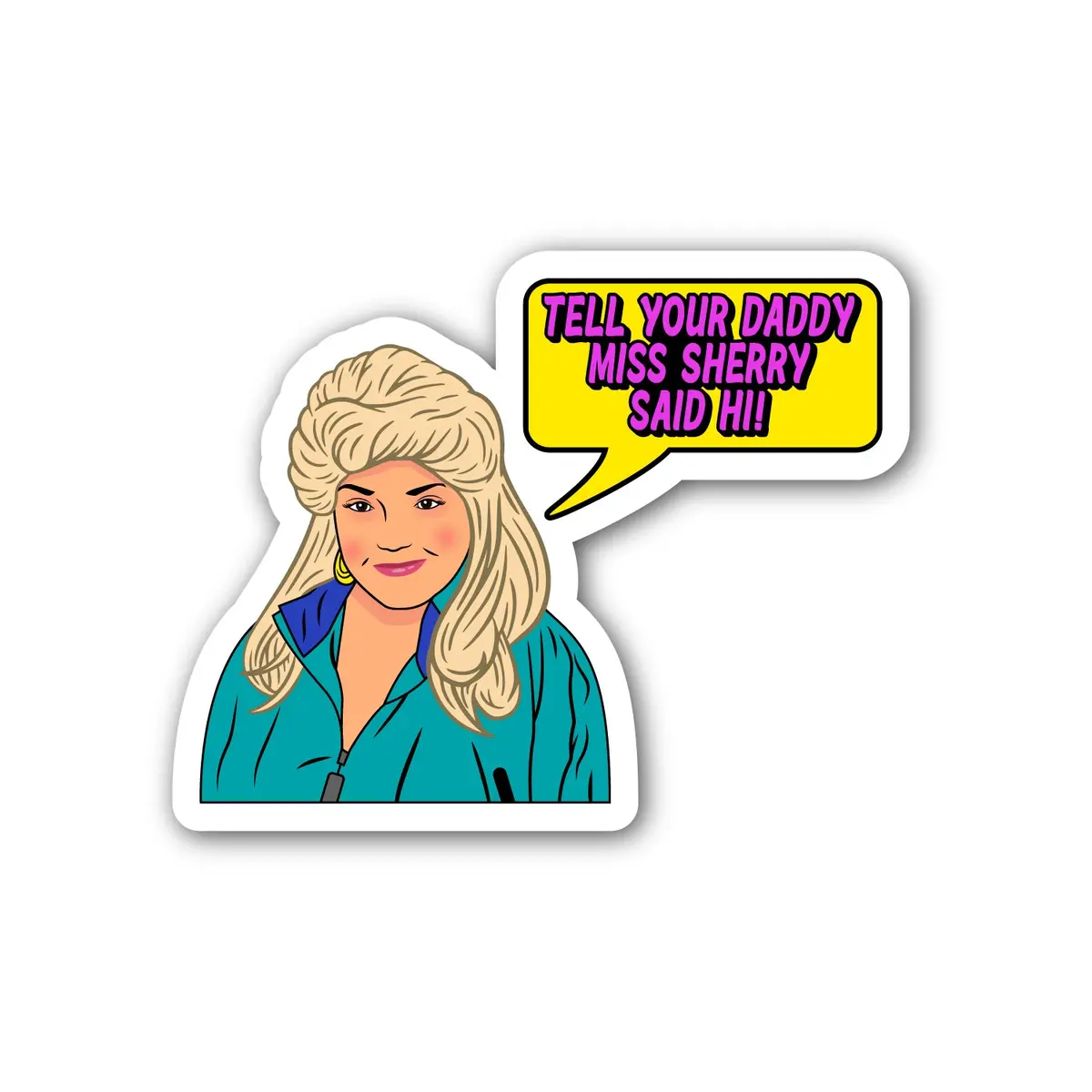 Miss Sherry Sticker 1