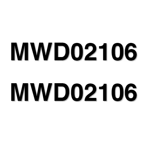 Fits Black Die-Cut Lettering 3" (Mwd02106) 1