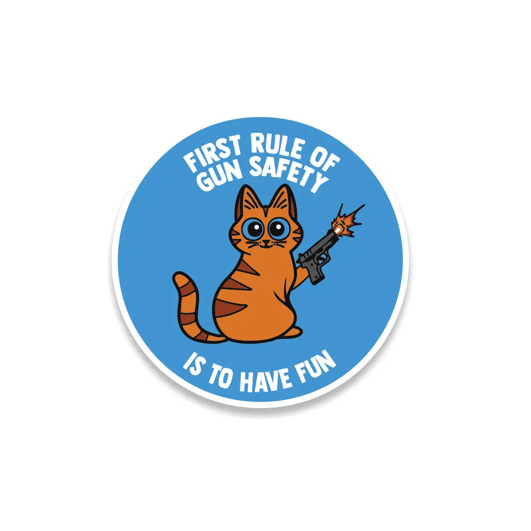 Gun Safety Sticker 1