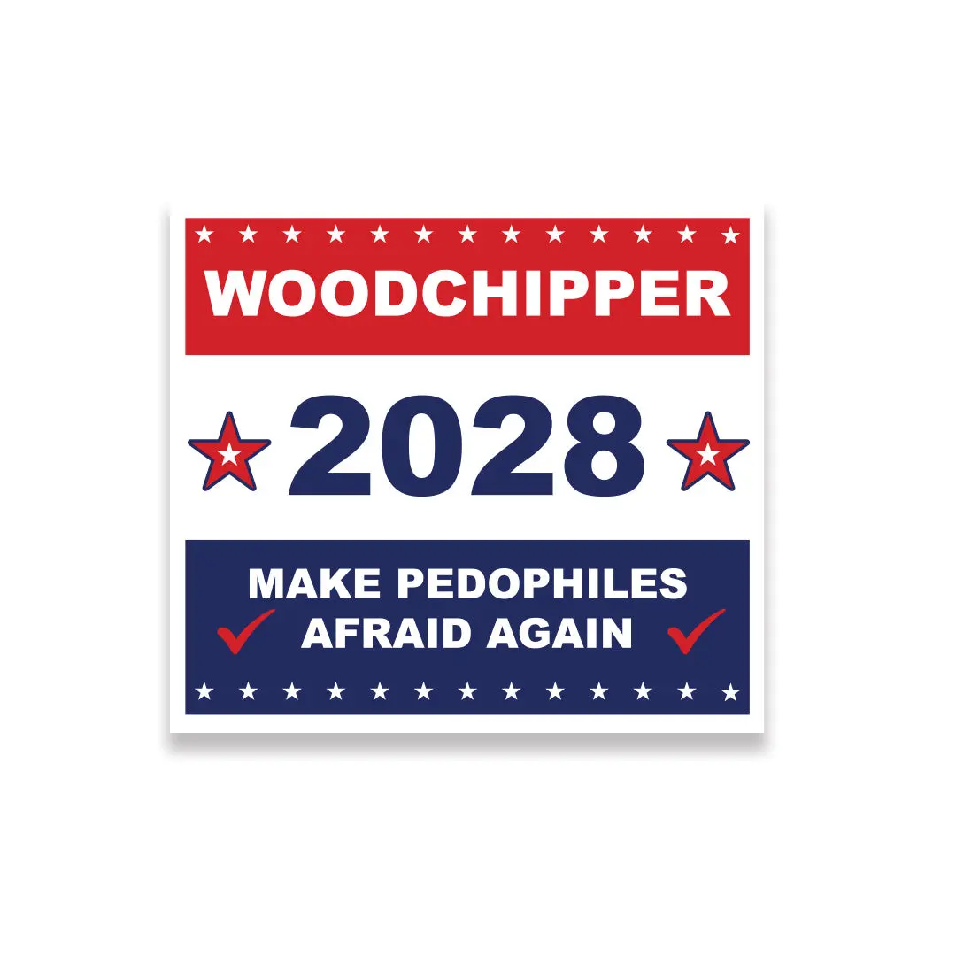 Woodchipper 2028 Sticker 1