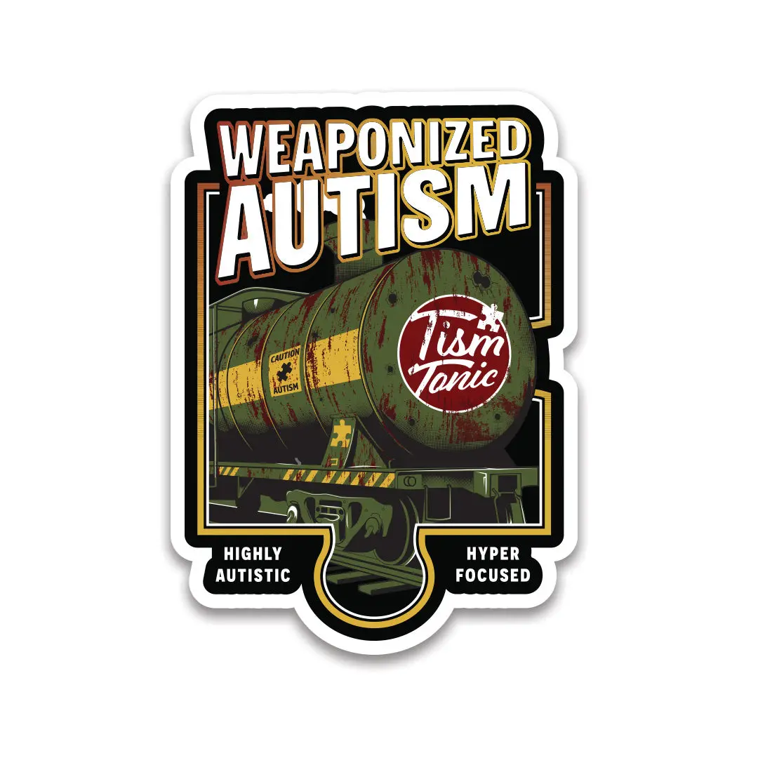 Weaponized Autism 2.0 Sticker 1