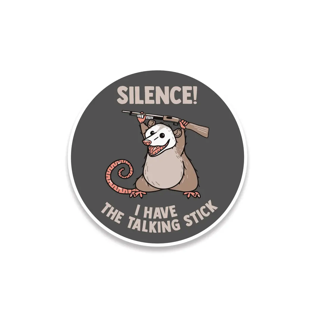 Aft Talking Stick Sticker 1