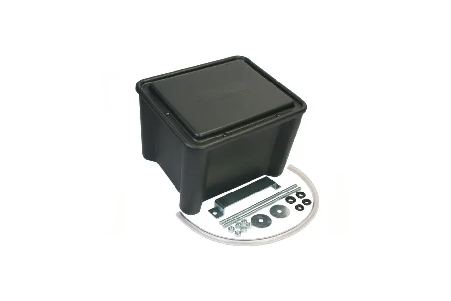 Moroso Sealed Battery Box Black W/Mounting Hardware 1