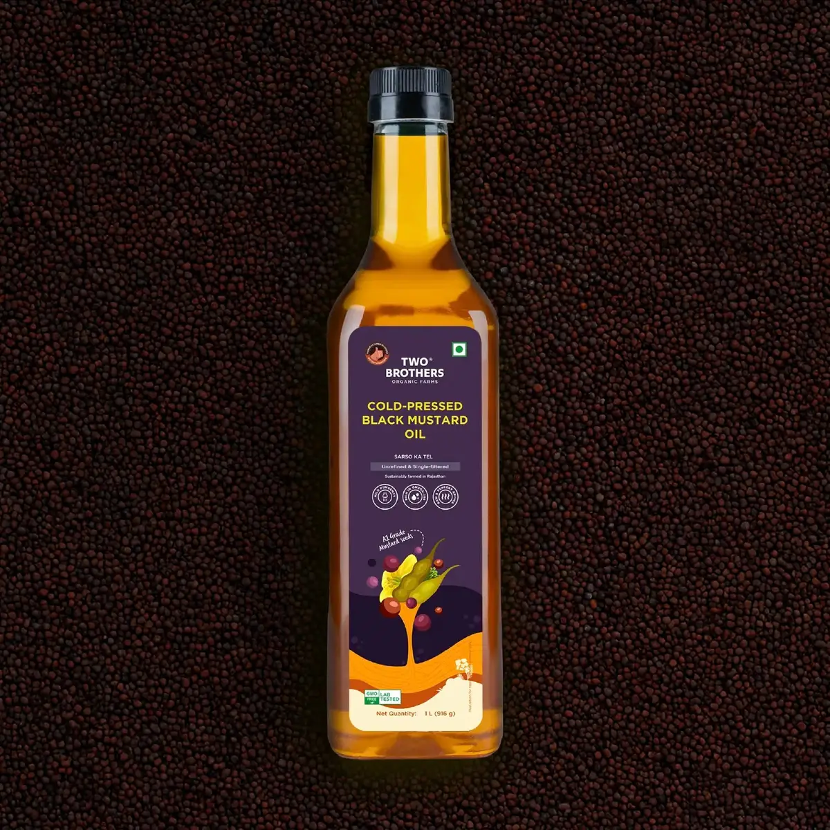 Black Mustard Oil I Cold-Pressed 1