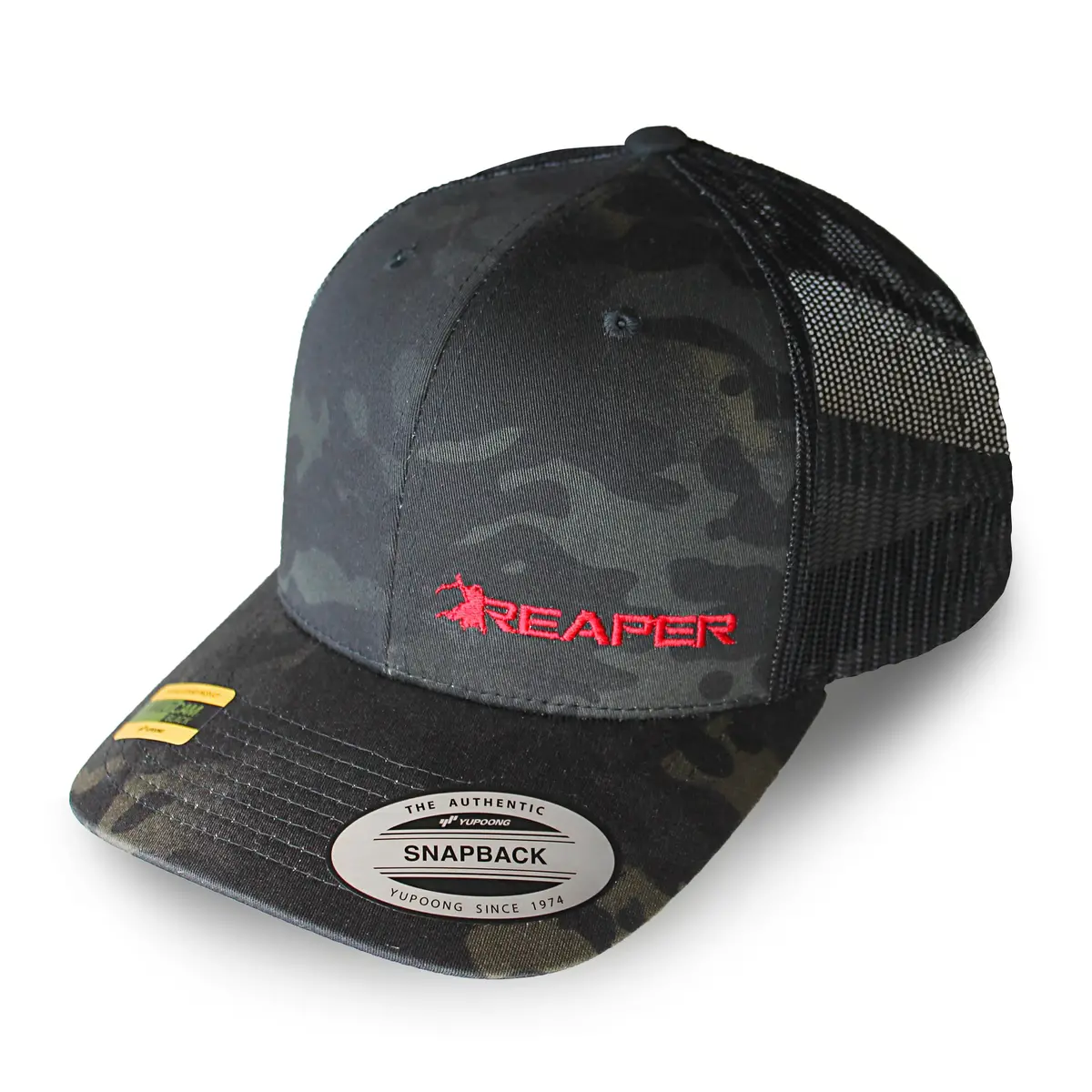 Reaper Black Multicam Hat 1