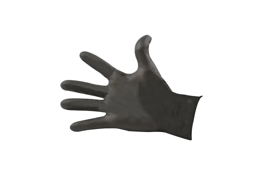 Nitrile Black Shop Gloves Black 1