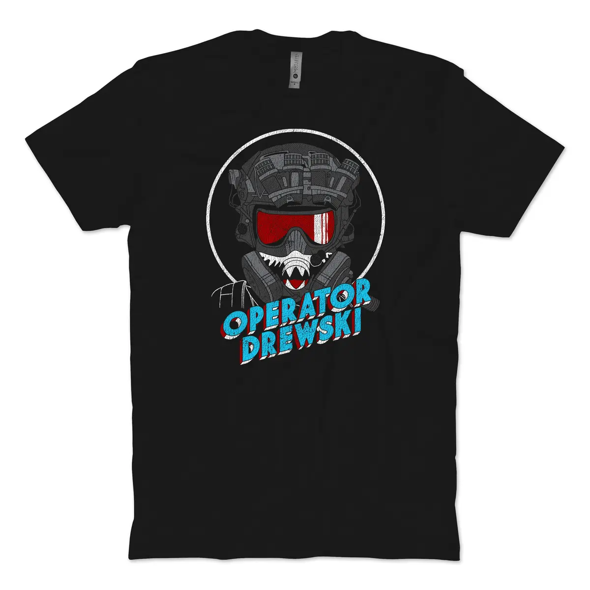 Operator Drewski Cartoon T-Shirt 1