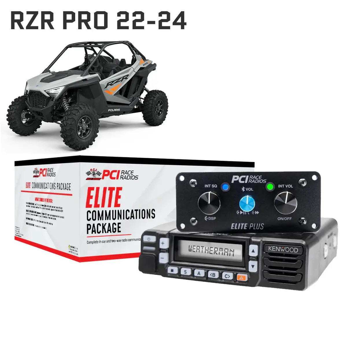 Rzr Pro 2022-2024 Elite Utv Communications Package 1