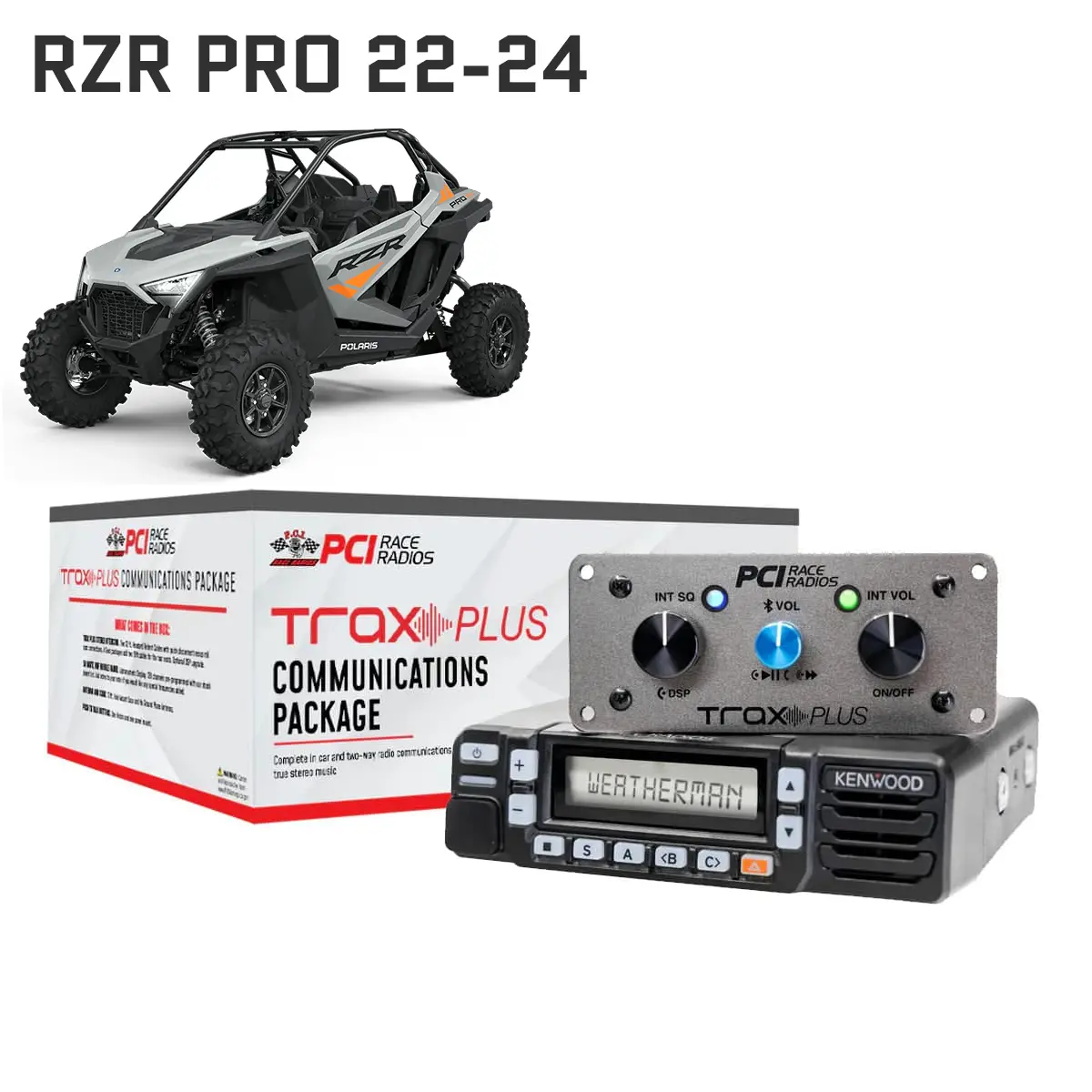 Rzr Pro 2022-2024 Trax Utv Communications Package 1