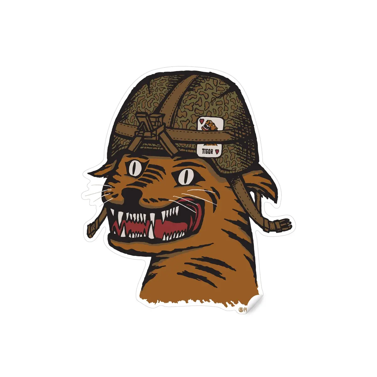 Phly Daily Tigor Sticker 1