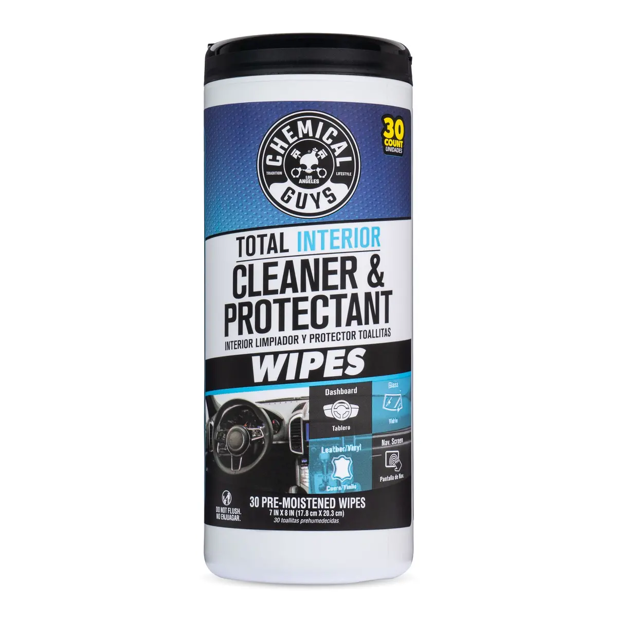 Total Interior Cleaner & Protectant Canister Wipes 2