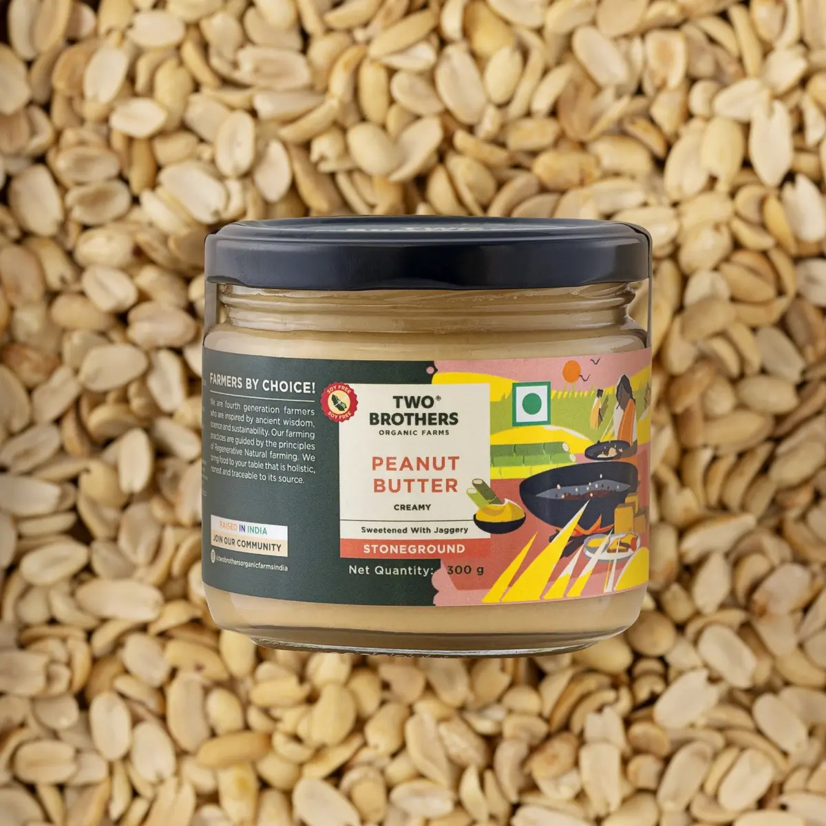 Peanut Butter, Creamy With Jaggery, Stoneground 1