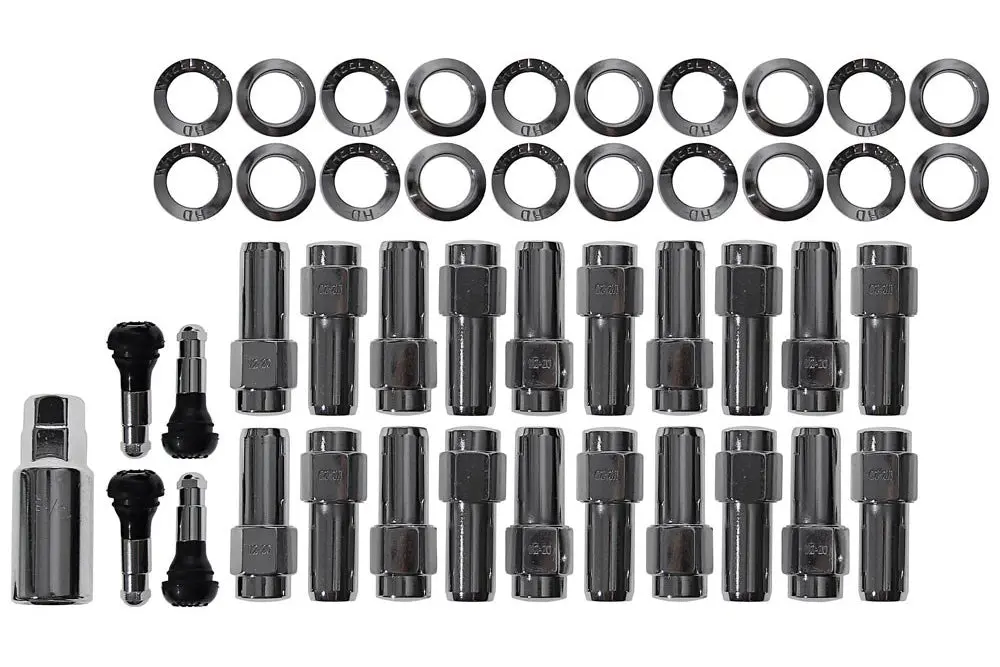Pontiac Gto Race Star Lug Nut Kit 1