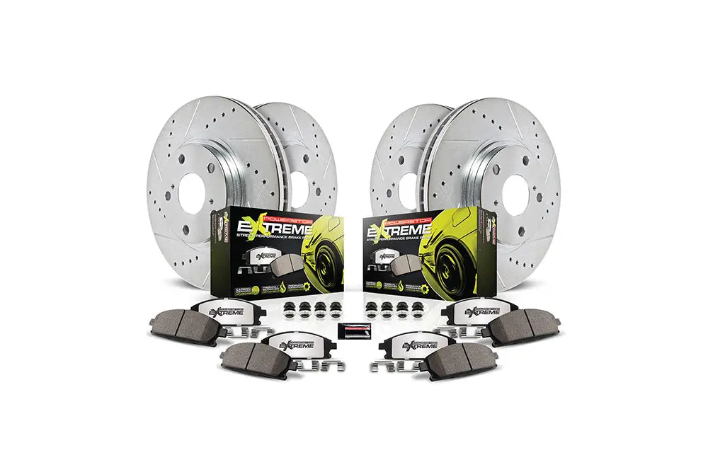 Pontiac G8 Power Stop Z26 Street Warrior Brake Upgrade Kit 1