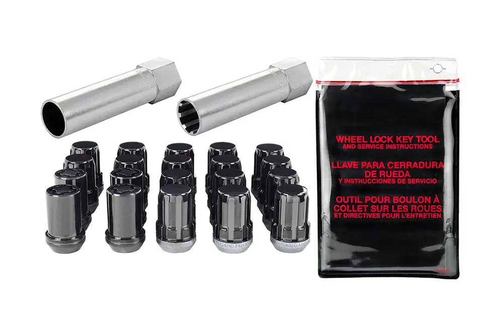 Pontiac Gto Mcgard Spline Drive Lug Nut Black 1