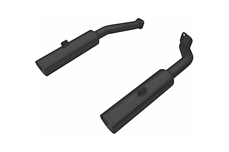 Pontiac Gto Pypes Bomb Axle Back Muffler Delete 2