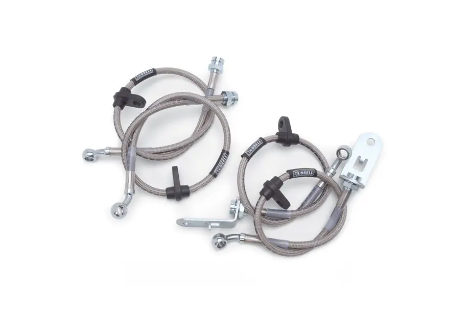 Pontiac G8 Russell Steel Braided Brake Lines 1