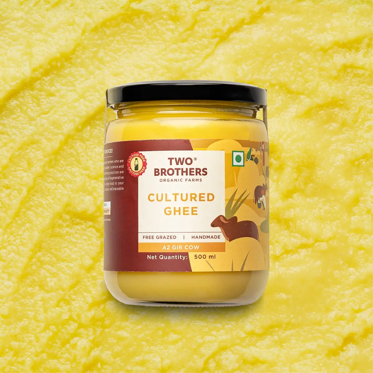 A2 Gir Cow - Cultured Ghee 1