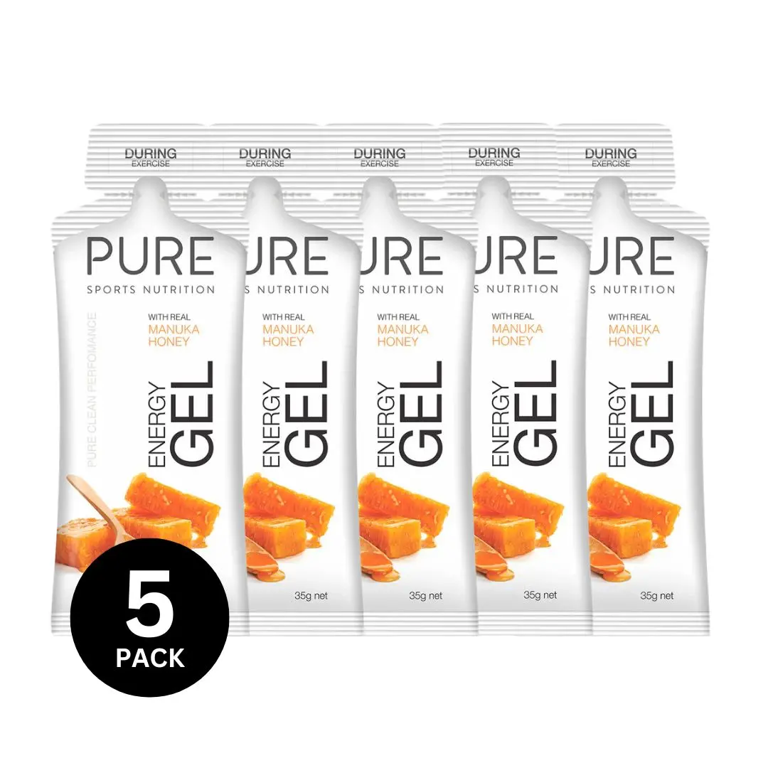 Pure Energy Gel 35G - Manuka Honey (5 Pack) 1