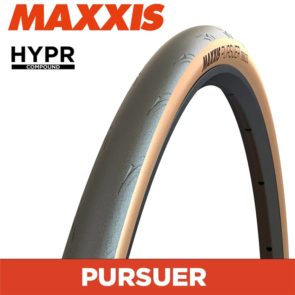 Tyre 700 X 28 Maxxiss Pursuer Folding 60Tpi Tanwall 1