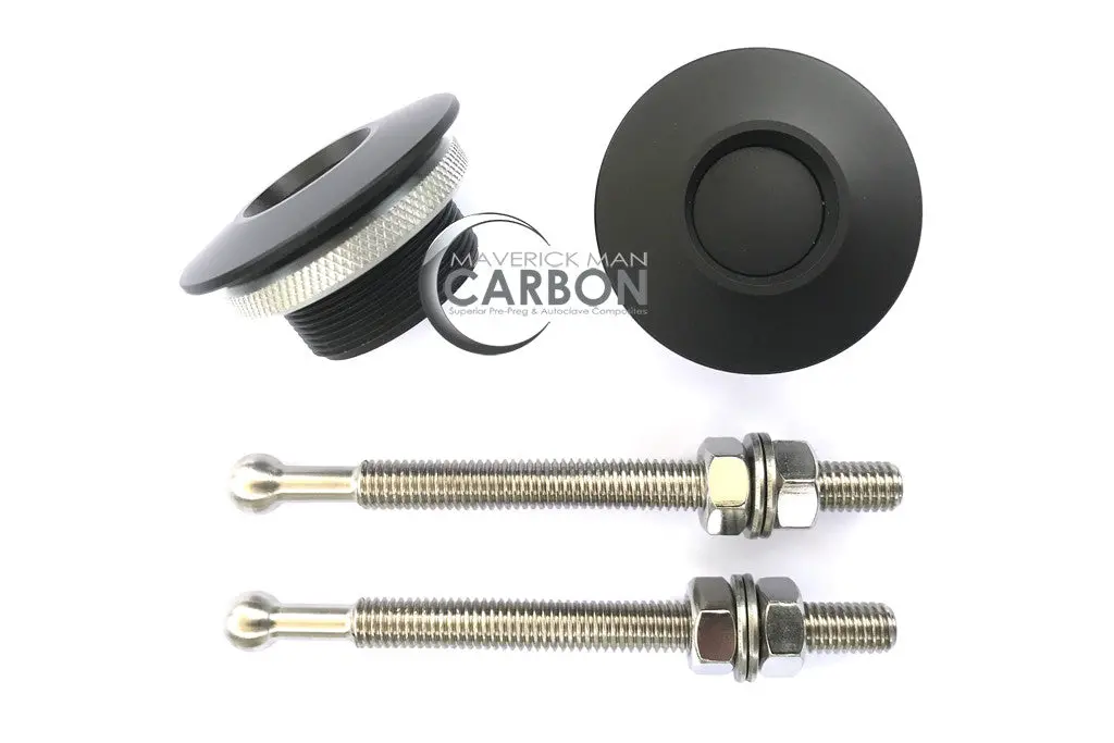 Quik Latch Hood Or Front Bumper Pin Kit 1