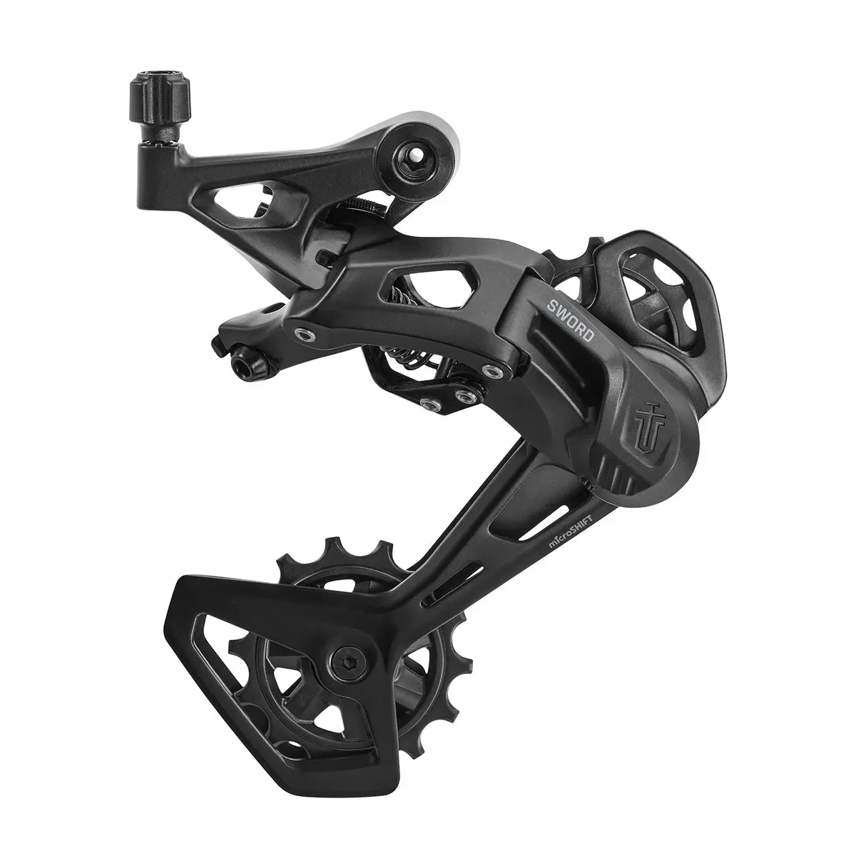 Rear Derailleur Microshift Sword Black Gravel 2X9- Long Cage 1