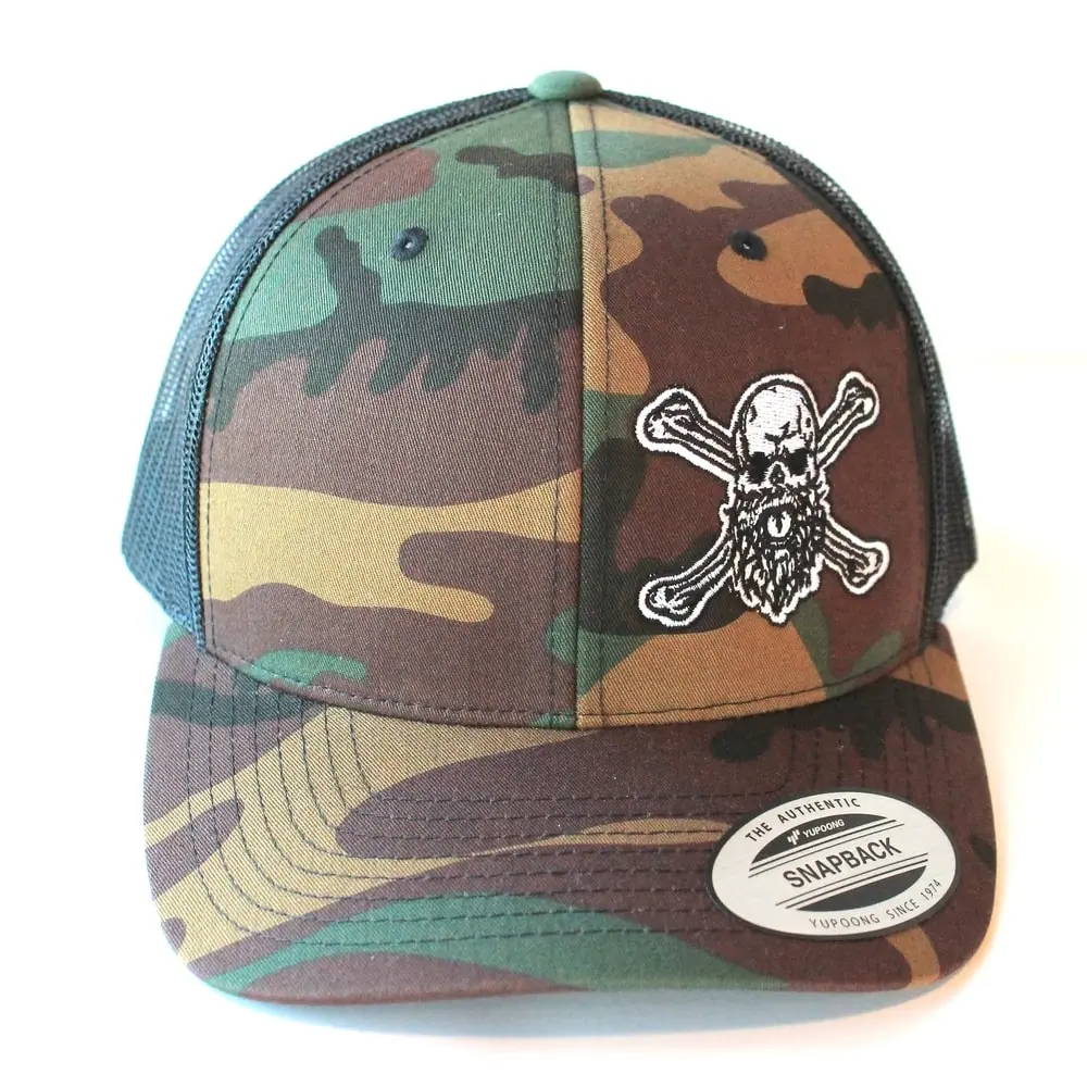 Skull And Bones Camo Hat 1