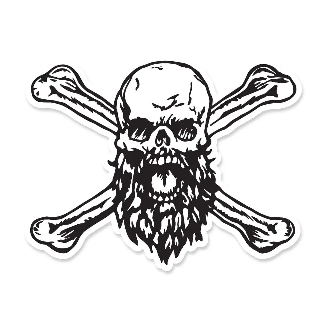 Skull And Bones Sticker 1