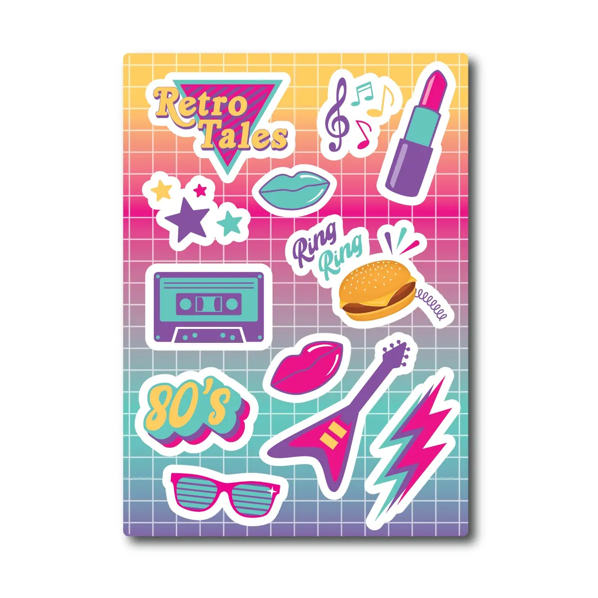 Retro Tales Sticker Pack 1