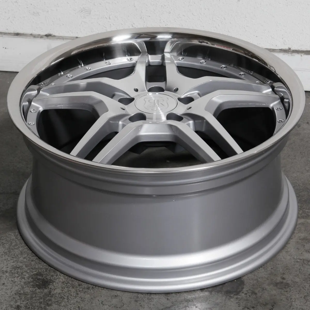 Mrr Wheels Rw2 Silver Chrome Lip 4
