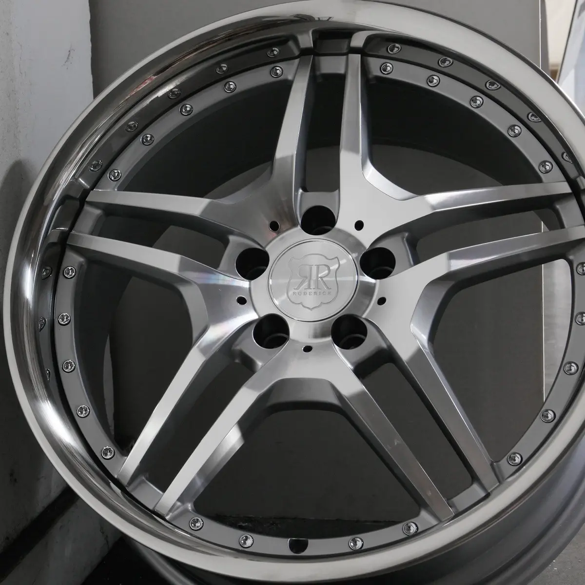 Mrr Wheels Rw2 Silver Chrome Lip 6