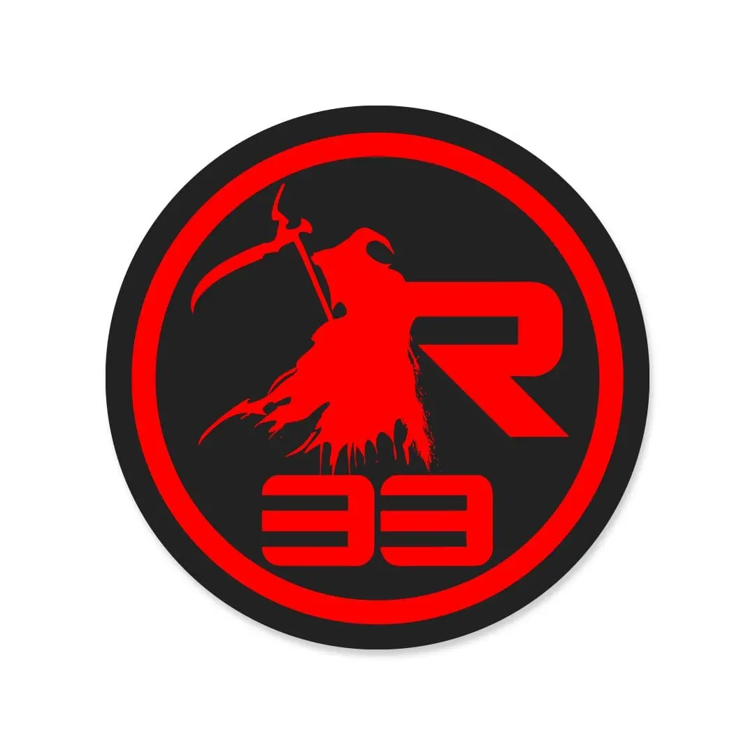 Reaper 33 Logo Sticker 1
