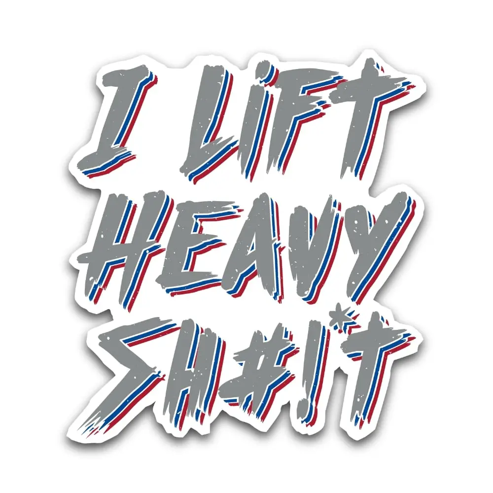 Lift Heavy Sticker 1