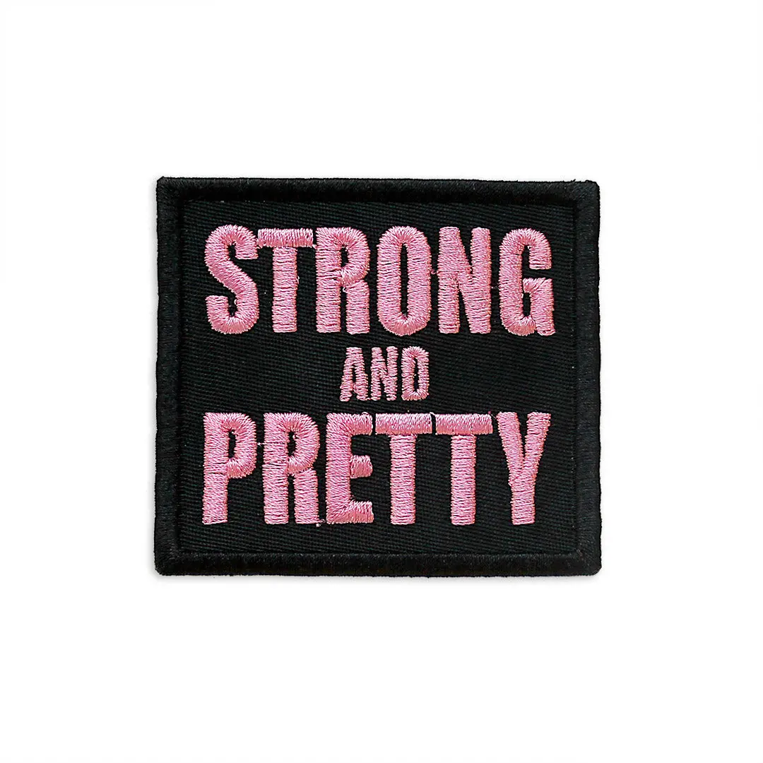 Pink Strong And Pretty Patch 1