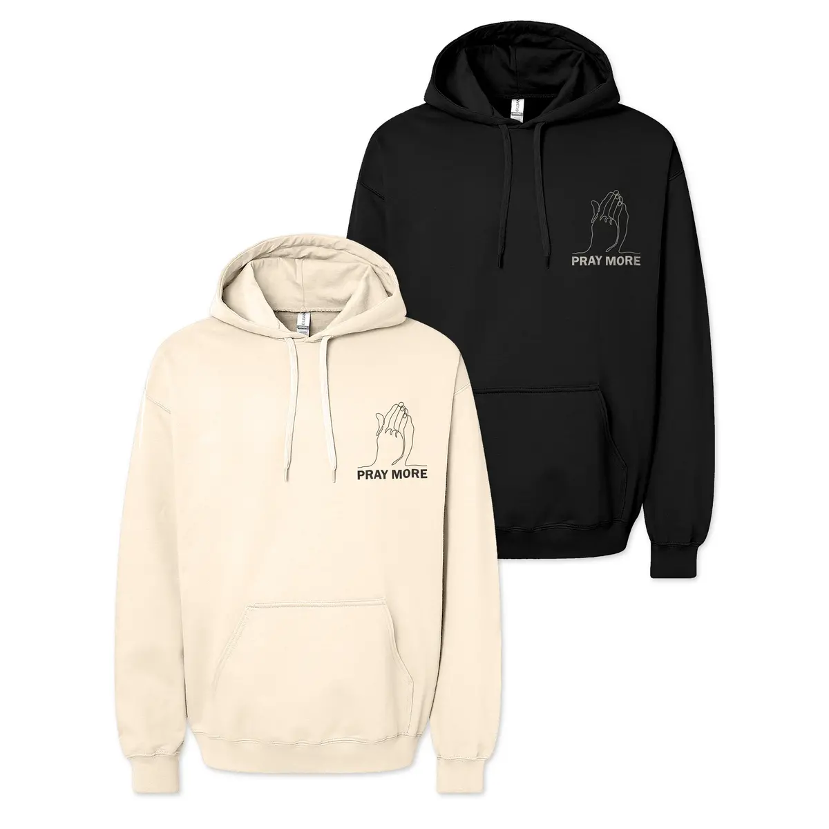 Pray More Hoodie 1