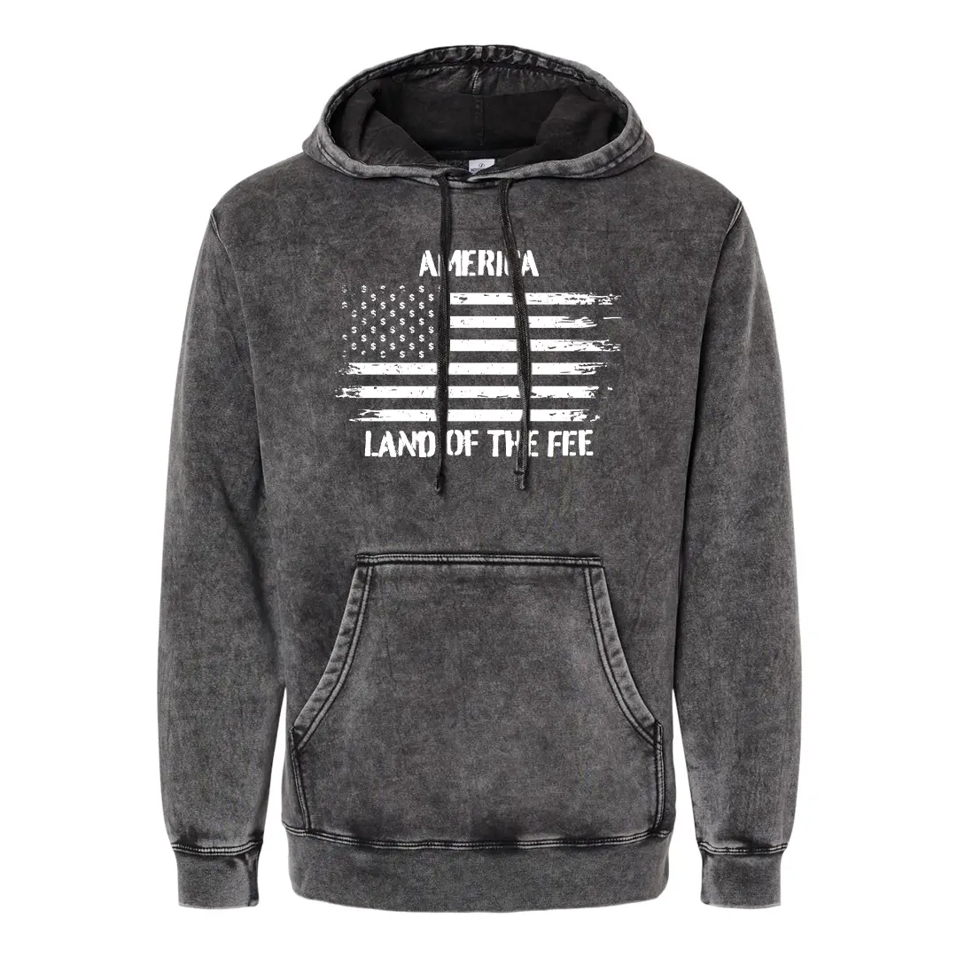 Land Of The Fee Hoodie 1