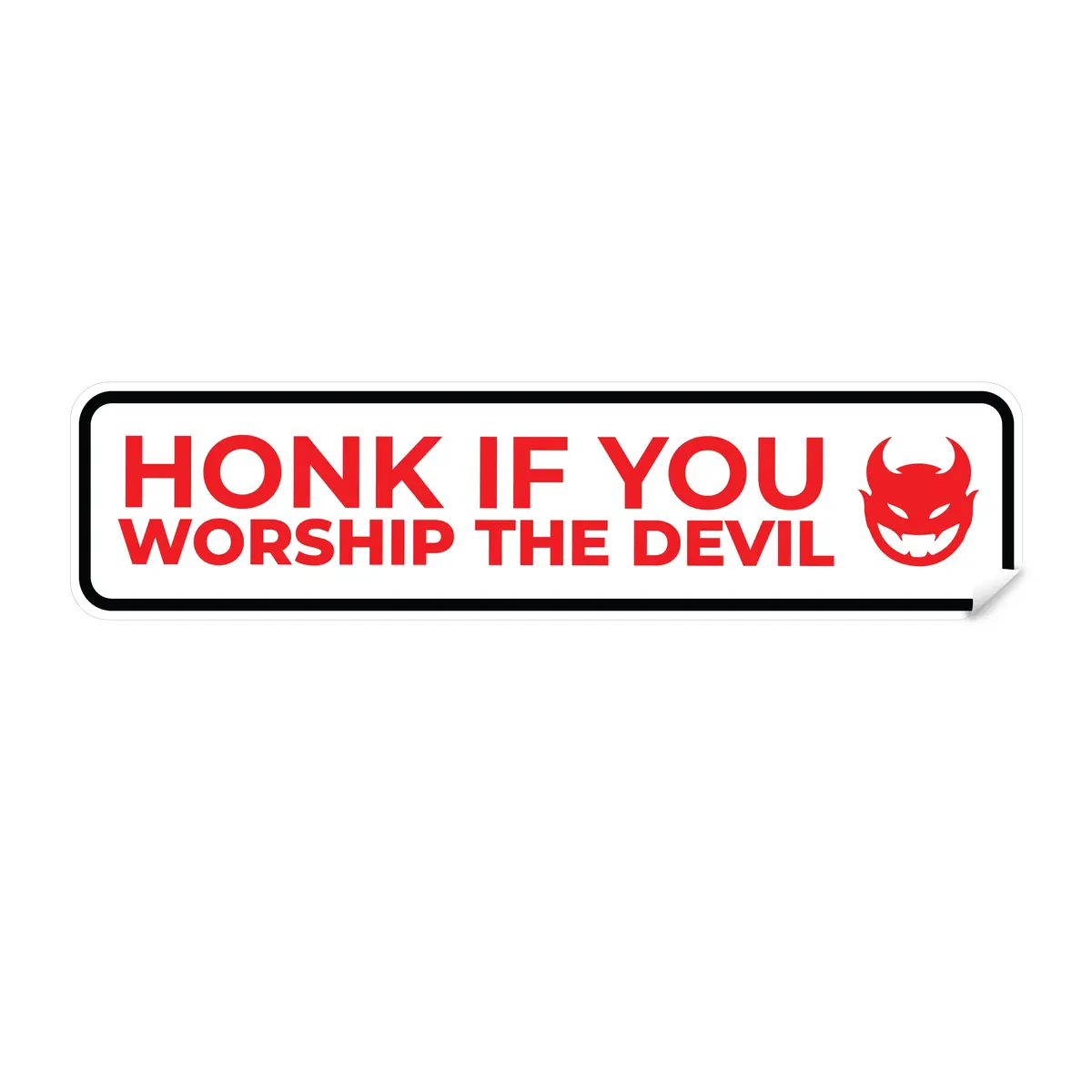 Rc Devil Bumper Sticker 1